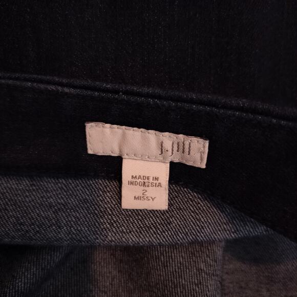 J. Jill Blue Denim Stretch Pencil Skirt 2 Missy - Picture 8 of 8